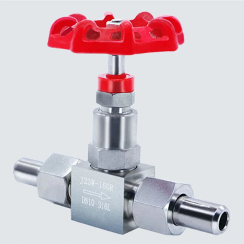 
China Supplier SS304 316 321 1/2 inch 3/4 inch Globe Needle Valve 