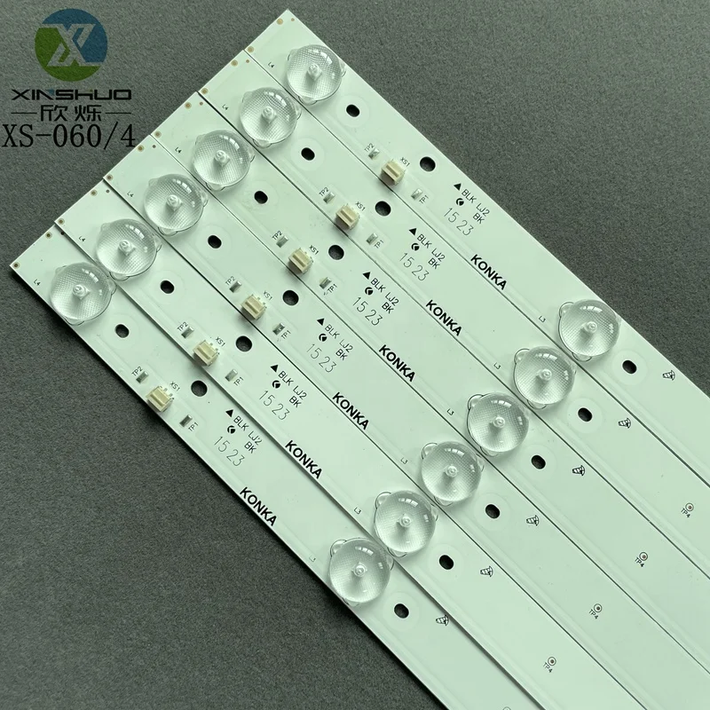 Dropship Suppliers 40inch 3V Tiras De LED for KONKA 40S2550EV 40L2400 40L5400 40L1500 336MM 4 Lamp Backlight for TV Repair