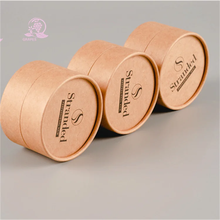 custom eco friendly biodegradable cardboard paper tube containers body butter paper cosmetic jars