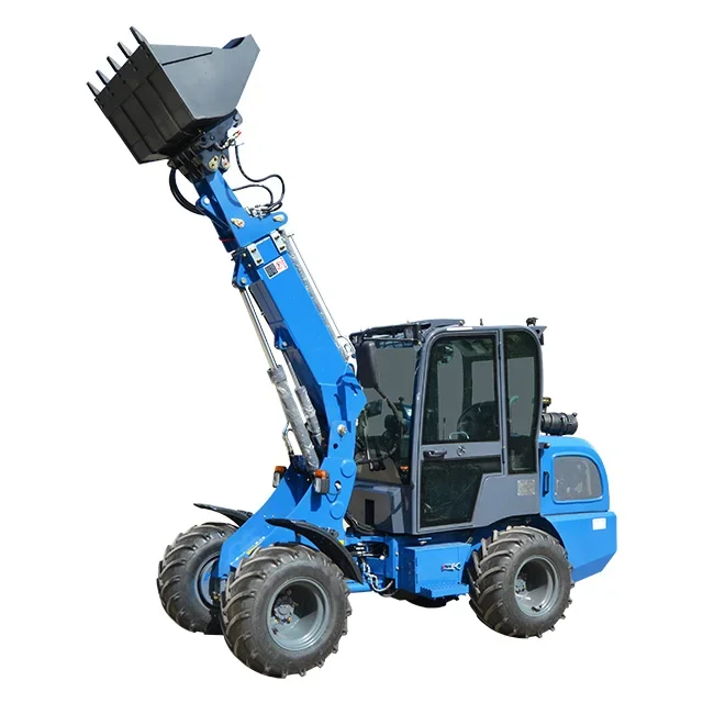 Hot sale cheap mini telescopic boom wheel loader 1 ton 2 ton wheel bachoe loader telescopic wheel loader  With Cheap Prices