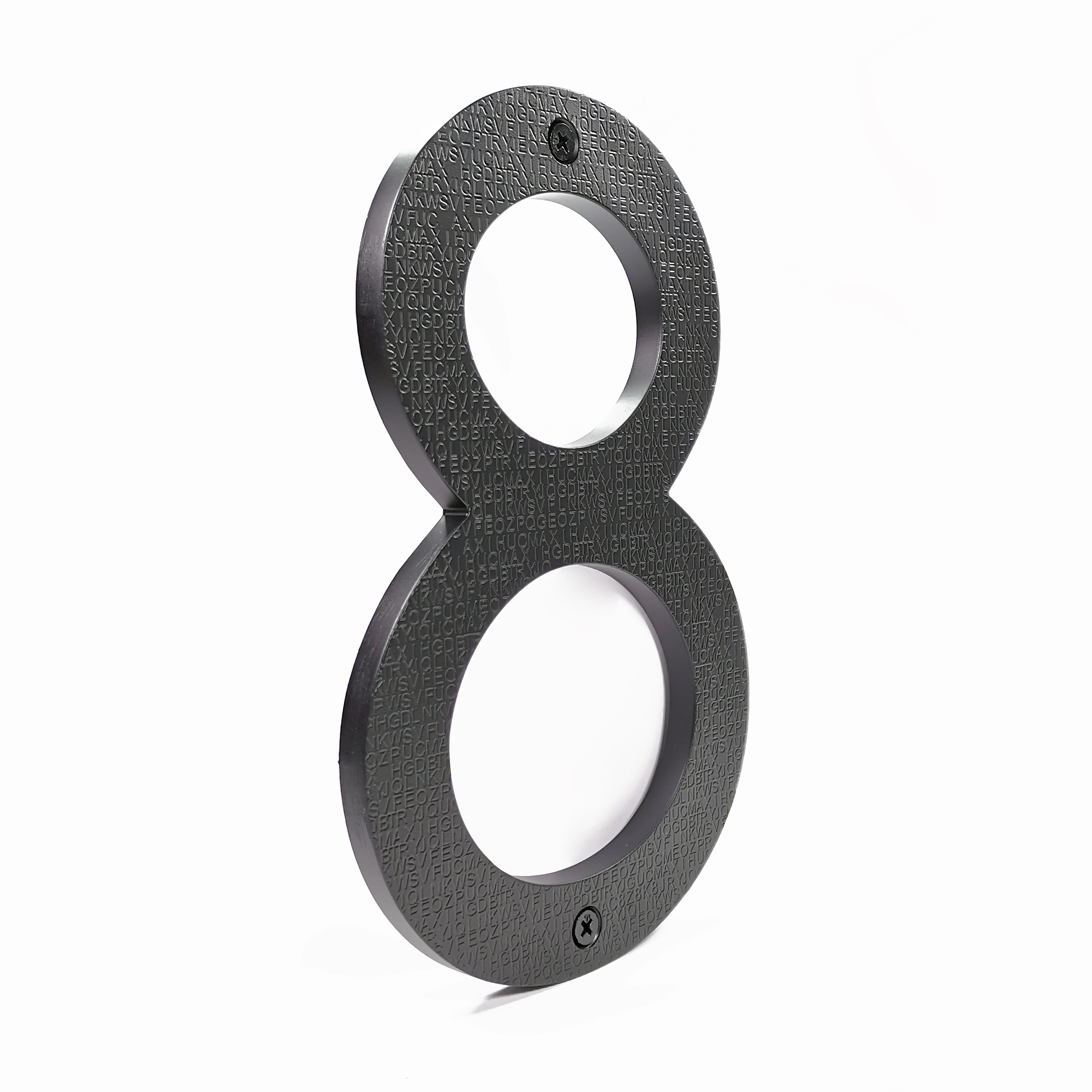 Plastic House Number Outdoor Sign House Letter Sign with Nail Kit