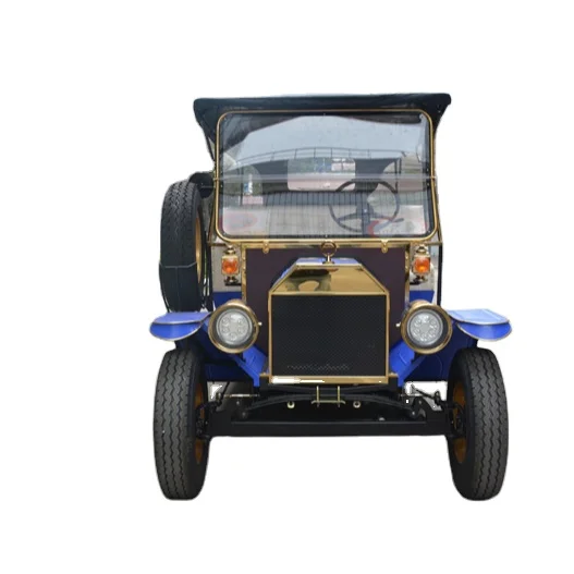 Classic Golf Car 6 Passenger Electric Vintage Car Electric Club Car