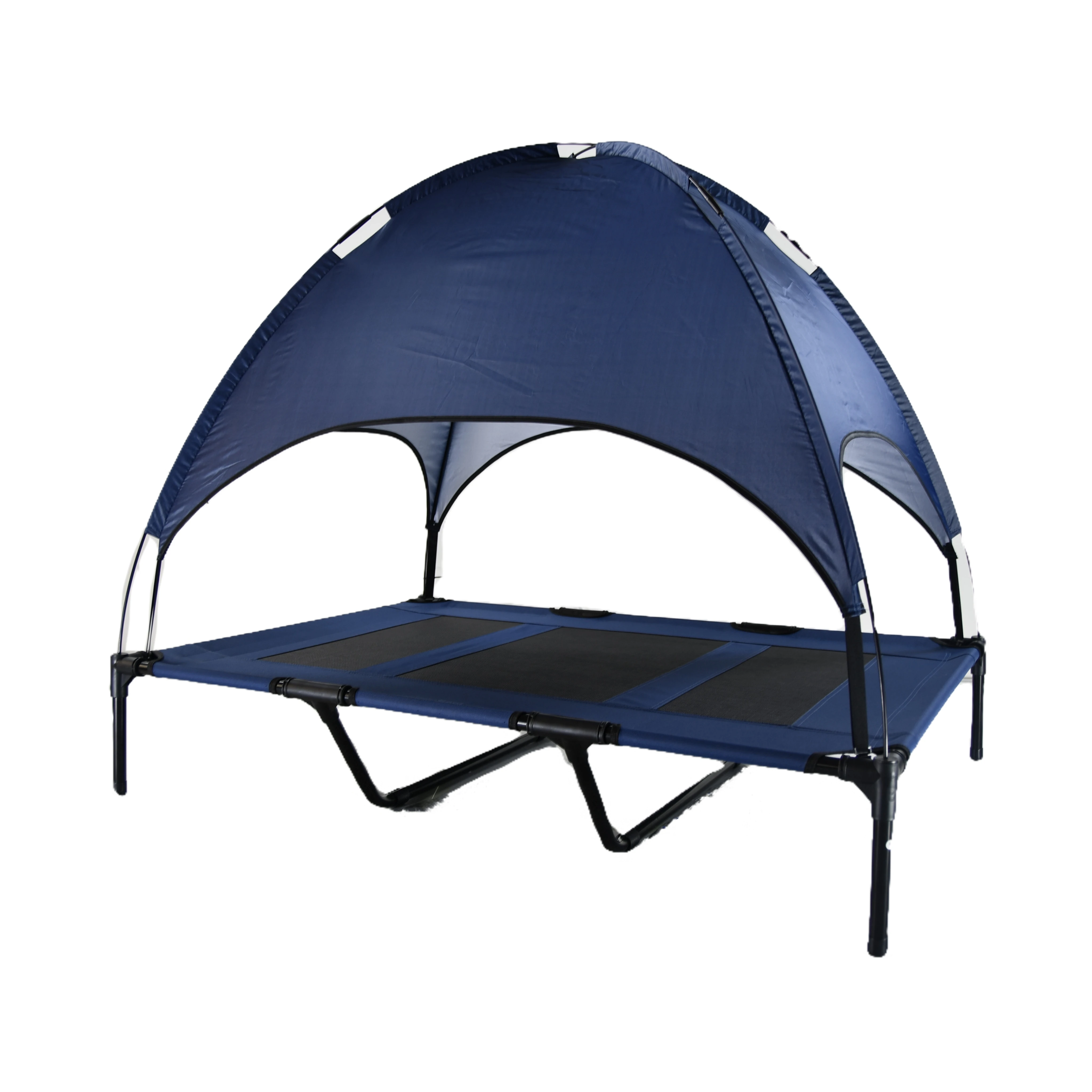 Outdoor Travel Pet Dog Beds Elevated Canopy Cot Tent with Breathable Feature Accessory for Camping & Outdoor Adventures
