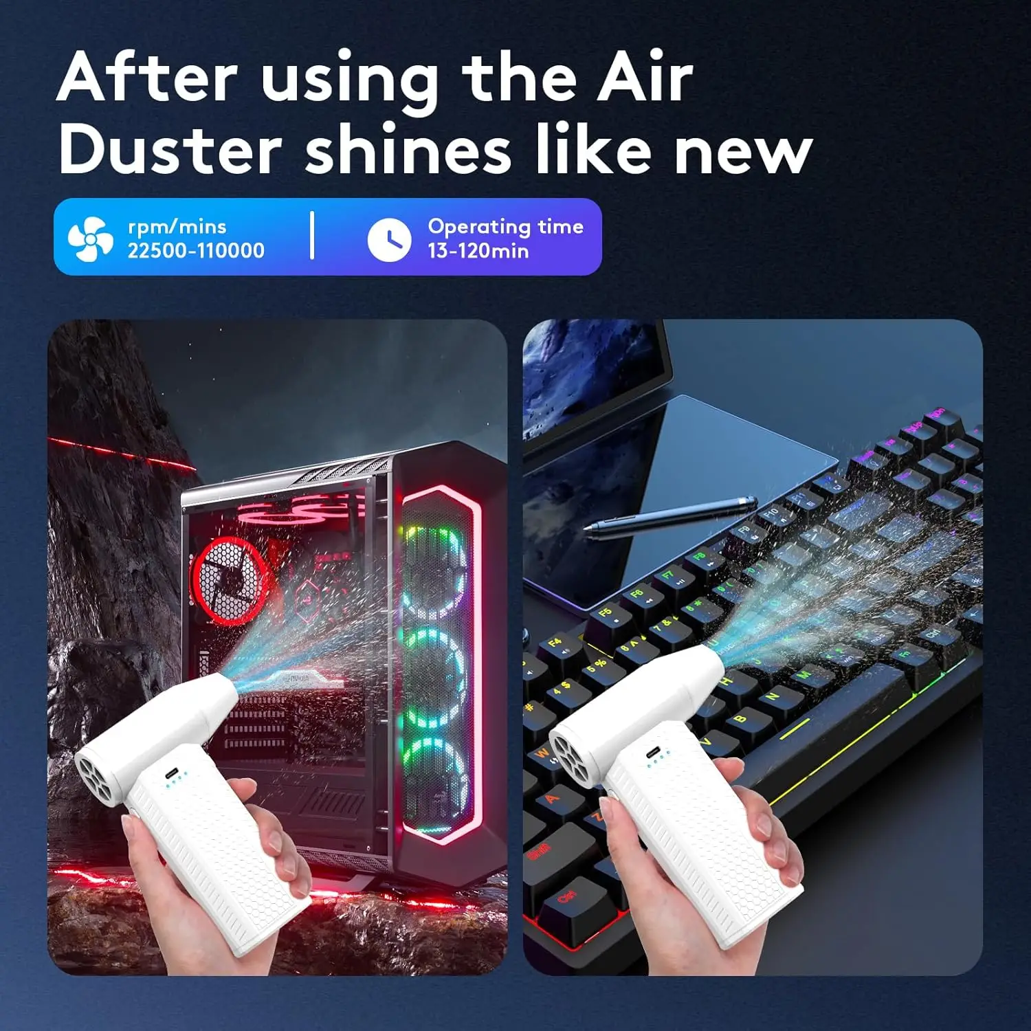 Barbers cordless air duster bbq handheld portable air blowers dry cars miniturbo electric powerful-jet-fan turbo mini jetfan