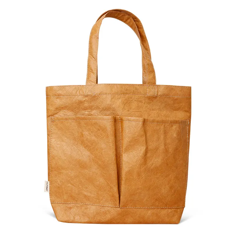 Degradable Eco-friendly Recyclable Tote Dupont Tyvek Bag Foldable Gift Shopping Bag