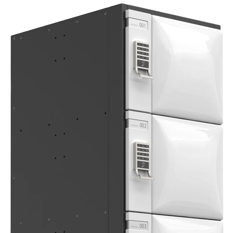 New arrival coin operated outdoors metal lockers cabinet