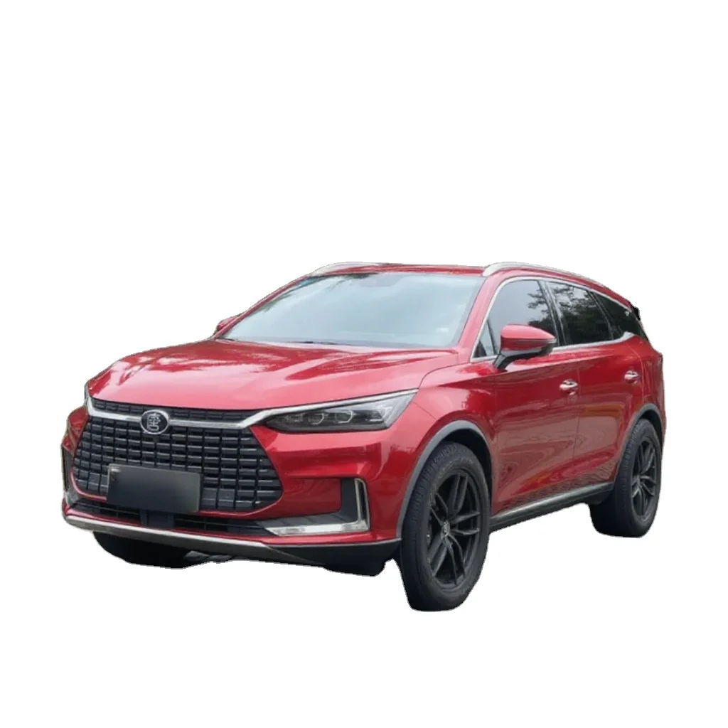 Используется 2019 BYD Tang новая энергия EV600D 4WD интеллектуальное подключение ведущее издание AWD Подержанный автомобиль R20 размер шин левое рулевое управление-ecarcc