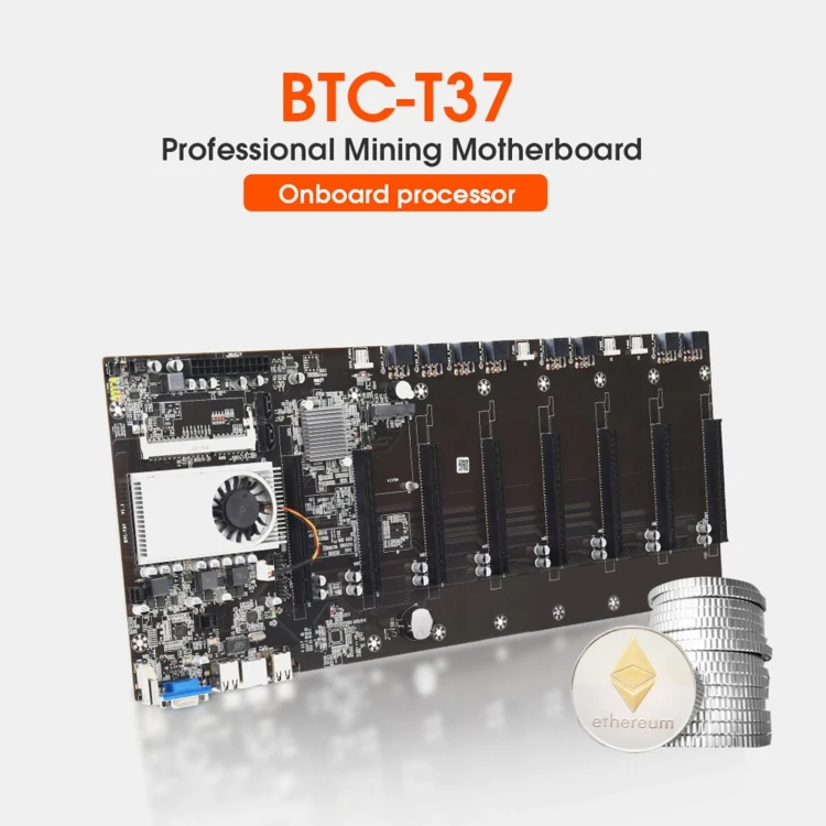 Factory quality BTC-T37 Professional Mining Motherboard