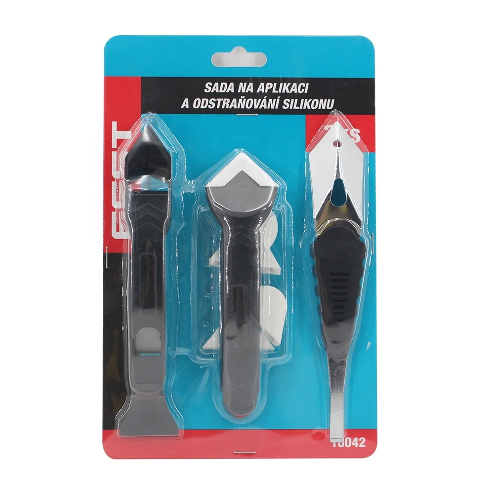 Hot Sale Factory Price Silicone Wall Scraper Trowel and Caulking Tools for Removing Silicone Scrap