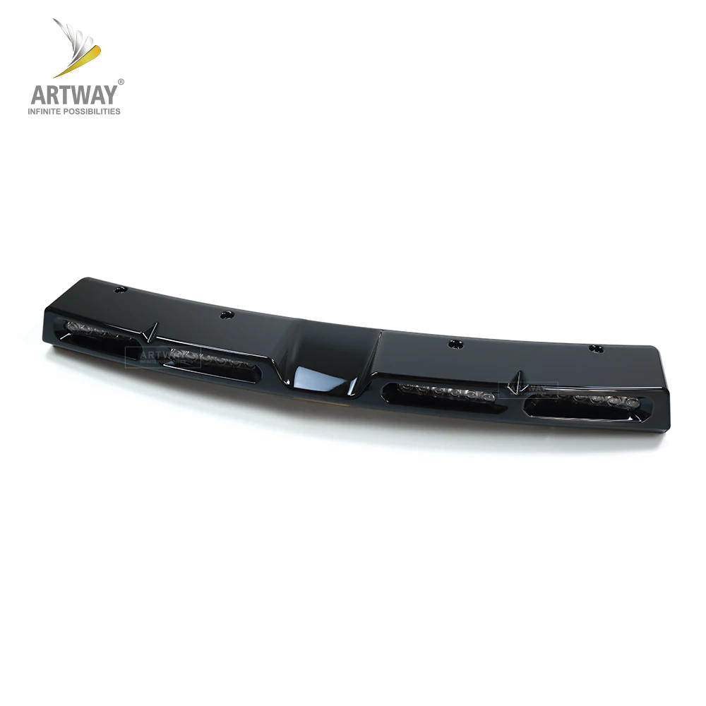 Car body kit accessories 4 Led Front Top Roof Spoiler Light For Ford Maverick Modification Spare Parts