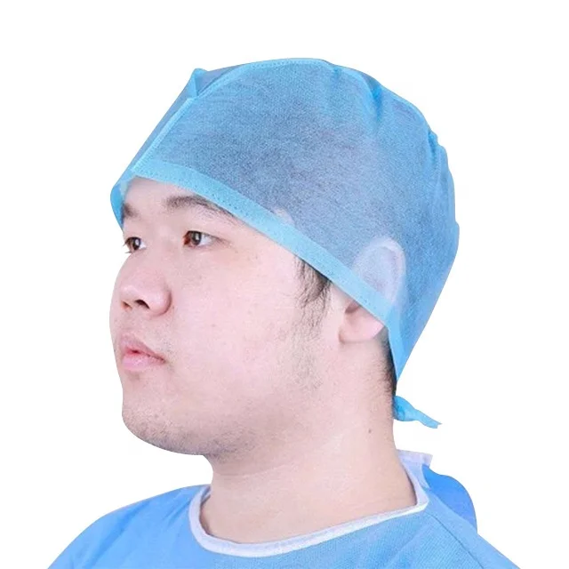 Disposable Non Woven Bouffant Mob Cap with CE ISO