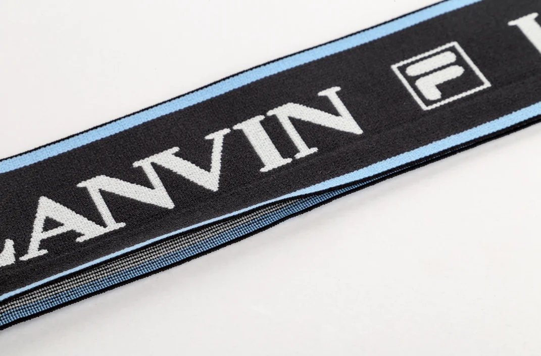 Factory wholesale hot sale for Underwear Custom Printed Logo Webbing Knitting Bias Elastic Woven Tape