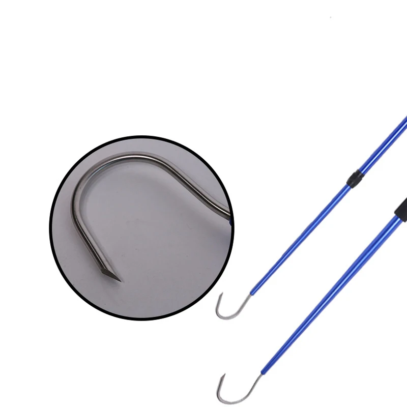Big Game Outdoors Saltwater Aluminum Telescopic Fishing Gaff Hook