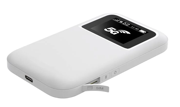 travelling pocket WIFI hotspot WIFI 6   802.11ax  5G  router with  battery