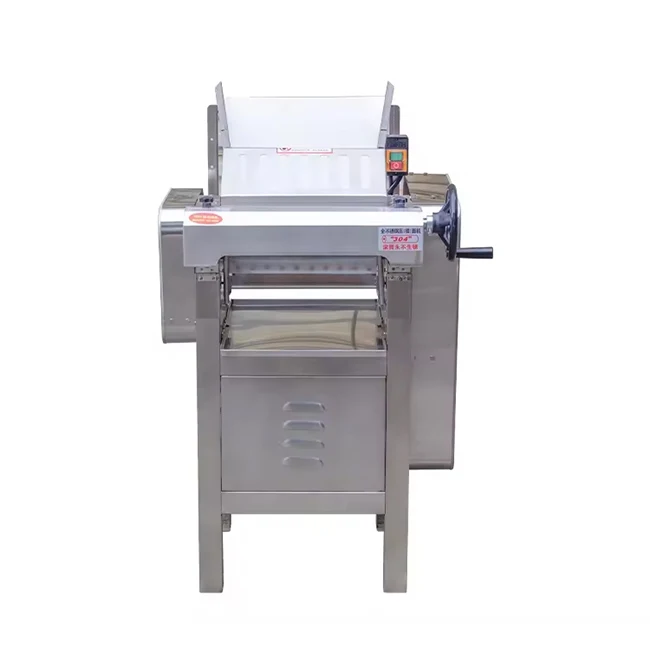 Commercial Automatic Dough Kneader Roller Dough Sheeter  Pressing Rolling Machine For Pizza