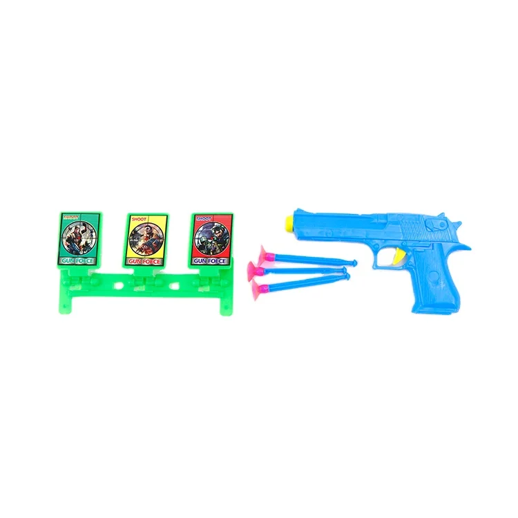 2024 hot sell very cheap toy gun weapon target shooting toys plastic mini target shooting gun soft bullet gun toy