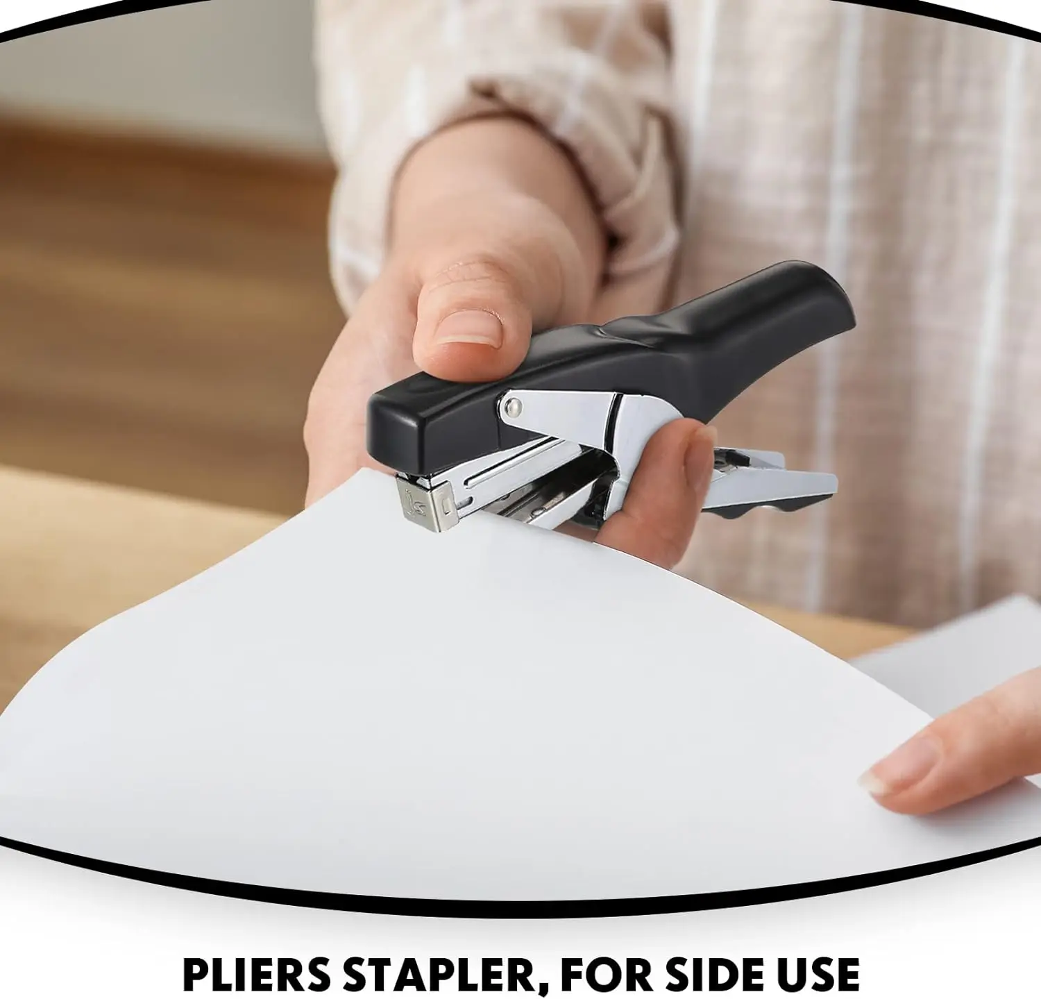 The Heavy Duty Plier Stapler,Hand Held Stapler for Office