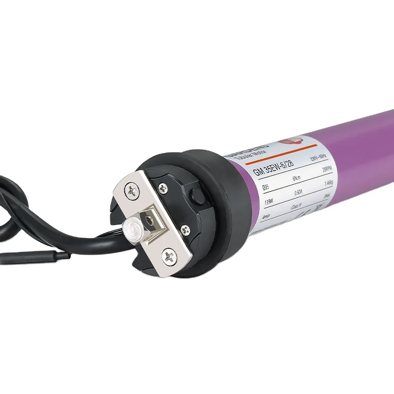 High-efficiency and Silent Tubular Motor: Suitable for Home Roller Blinds Easy Lifting Lowering Control