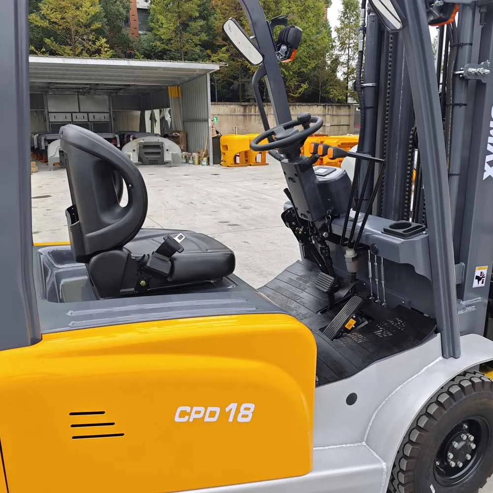 China Brand Battery Fork Lift Electric Truck Price Lithium 1800kg Forklift With 6M Lifting Height