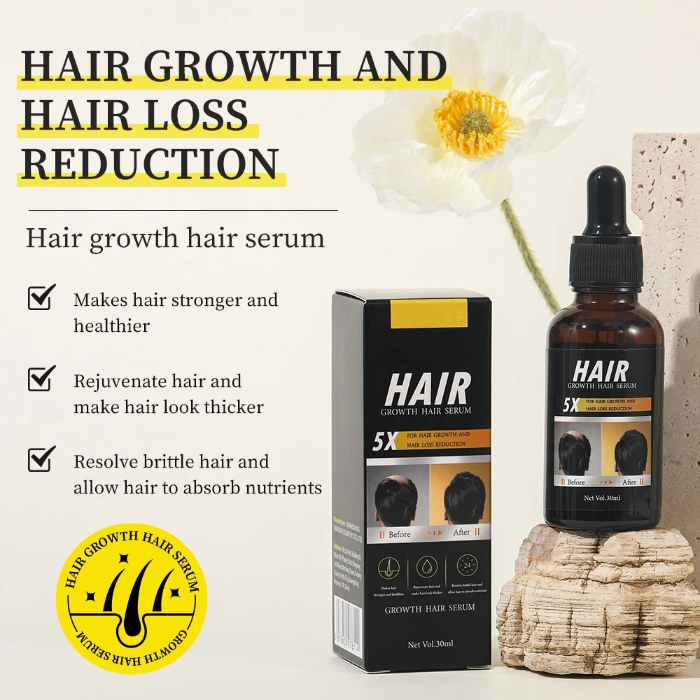 Organic nourishes scalp hair growth serum promotes hair growth hair tonic