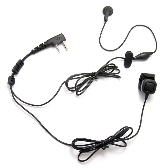 Finger ring PTT button inline microphone spy earpiece for Baofeng UV-5R series BF-490 BF-568 BF-758S BF-777S BF-888S UV-B5 UV-B6