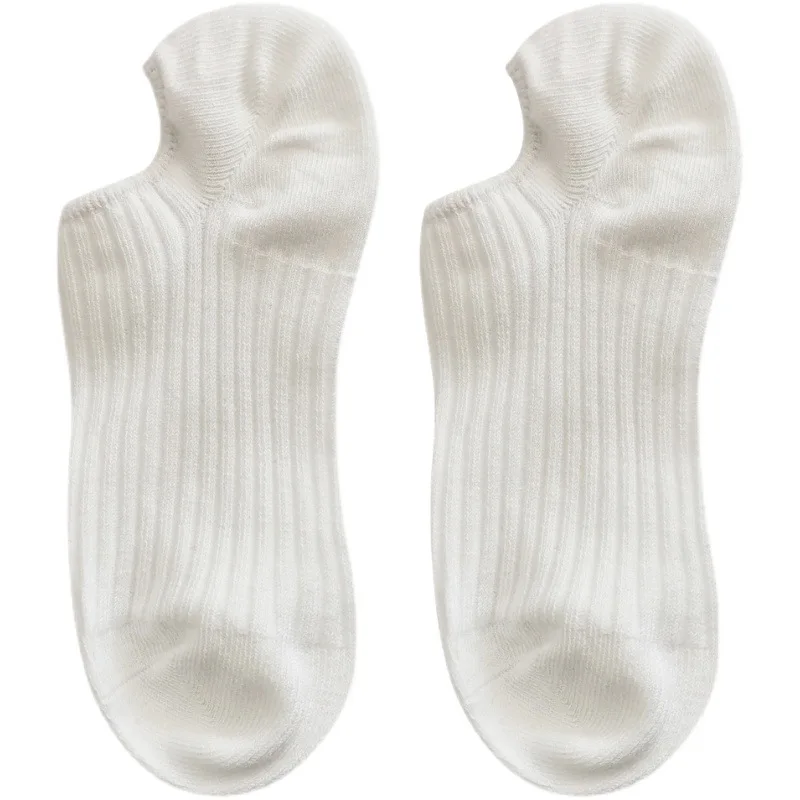 In Stock Custom Logo Color Organic Cotton Socks Women Cute Ankle Socks