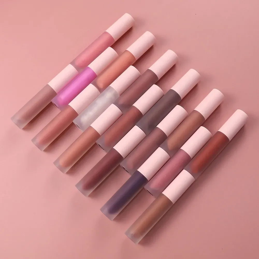 Big brush tinted transparent lip gloss tube wand tubes wholesale new model 2023 lipgloss lip gloss stick