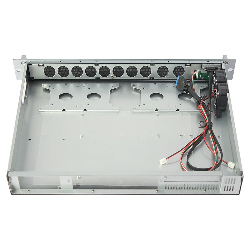Factory Wholesale Pc Computer Industrial Rack Mount 19 Inch Mini Itx Atx 1U Server Case