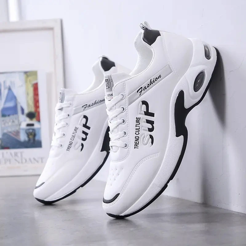 Wholesale of high-quality leather air leisure running fitness sports shoes stock orginal