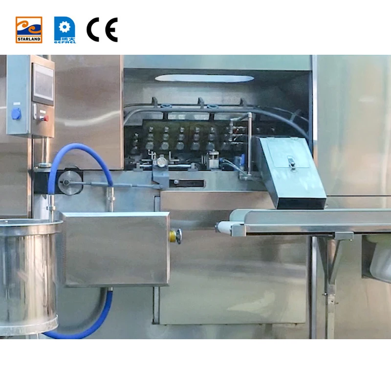 Specialist Manufacturers Automatic Ice Cream Waffle Cone Maker Making Machine Sugar Wafer Cone Baking Forming Machines