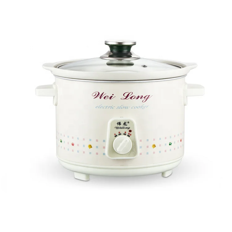 Ceramic Electric Stew Soup Ceramic Slow Cooker For Hotel Supplies