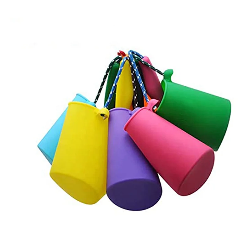 Wholesale FDA / LFGB Camping Pail Silicone Bucket