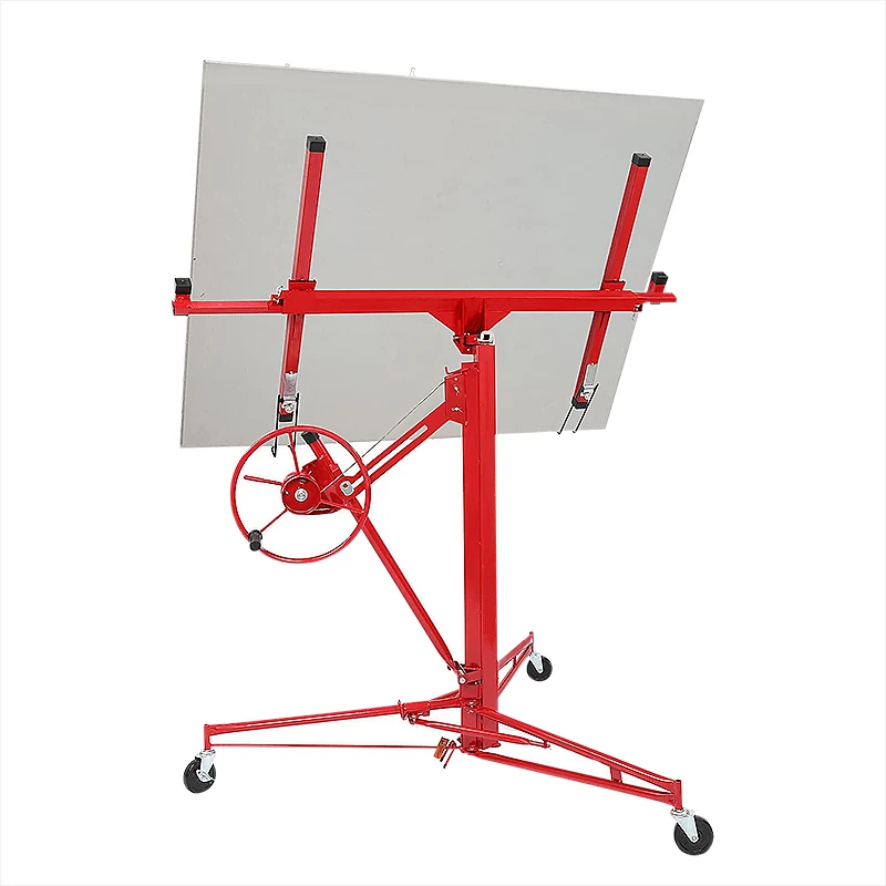 Drywall Gypsum Board Lift Hoist Machine Panel 11ft Sheetrock Lift Drywall Lift Panel Lifter Drywall Panel Hoist
