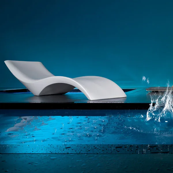 In-pool Ledge Pool Lounger Outdoor In Water Sun Chaise Chair Furniture In-pool Chaises For Sale