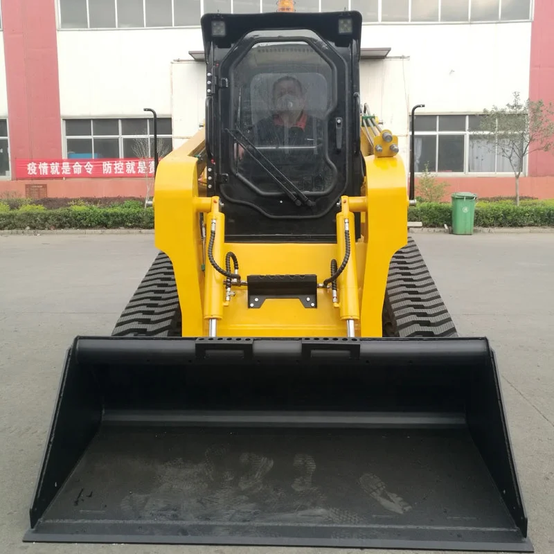 TOSH Track Loader Construction Machinery Wheeled Mini Skid Steer Loader Power