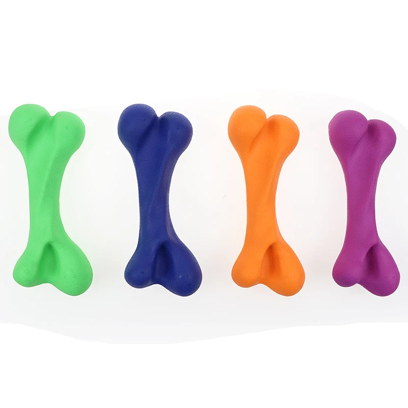 
Adorable Dog Chew Toy Solid Bone Dog Toy Pet Rubber Chew Toys 