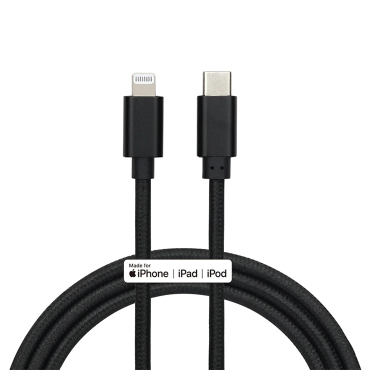 
Dropshipping Original C94 MFI Certified Lightning Cable 2m USB C to Lightning Charger Cable for APPLE iPhone iPad iPod 