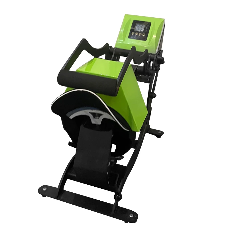 Factory price Baseball hat heat press transfer printing machine digital temperature display 4 moulds cap press machine