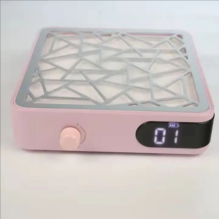 Professional Nail Table Dust Collector 48w 35000rpm Rechargeable Nail Dust Collector 2024 Vacuum Cleaner Machine for Nail Salon
