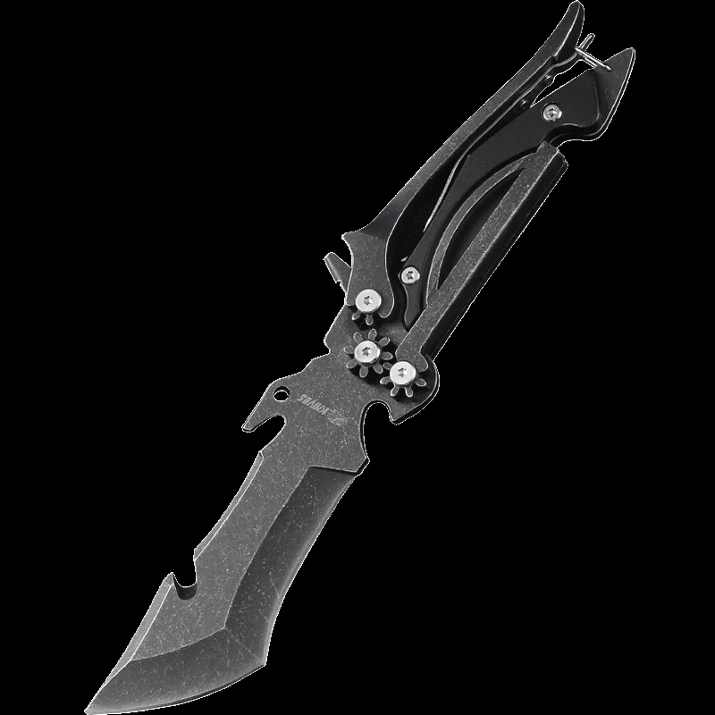 
 HANDMAKE EDC high hardness pocket knife Survival knife Military knife with sheath  