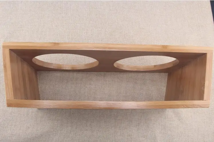 Natural bamboo cat/dog and pet food plate