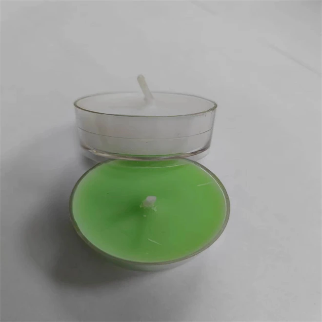 100% Natural White Beeswax Tealight Candles in Clear Plastic Cups 4 Hours Burn time Pack of 24
