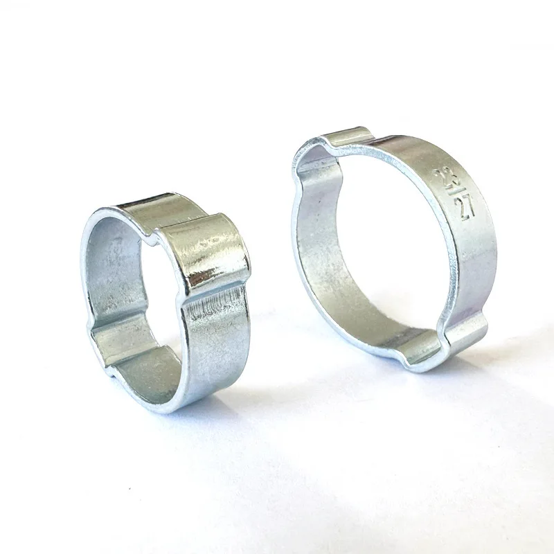 Stainless Steel Fastener 2 Ear Hose Clamp Double Ear Clamp for Pipe Use