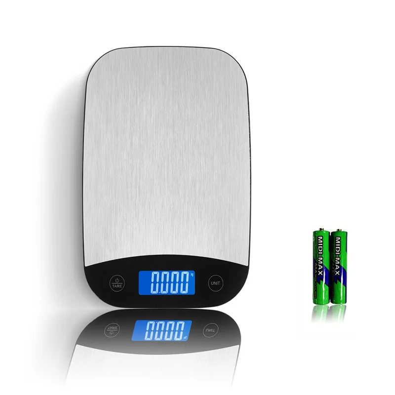 Точные цифровые карманные весы с ЖК-дисплеем 0 1 г питанием от USB хлебобулочные Кухонные Почтовые ювелирные изделия из нержавеющей стали Функция измерения веса