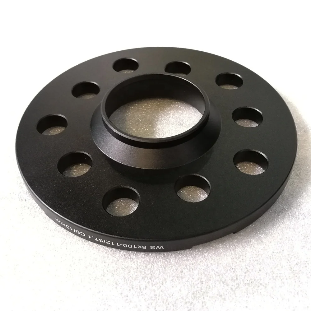 BOTRAK forged t6 6061 alloy aluminum 10mm 5x100 5x112 hub centric wheel spacer for Audi Seat Skoda VW