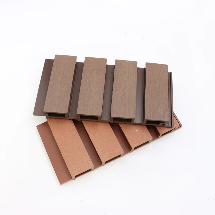 Wood Facade Co-extrusion Wpc Exterior Wall Cladding Wpc Great Wall Panels Decorative Wood Plastic Composite Wall Board