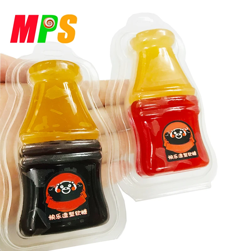 Candy Sweet Gummy Giant Cola Shape Sweet Fruit Halal Gummy