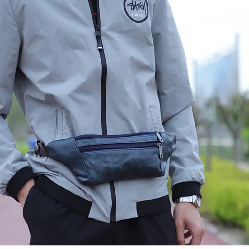 Chest Bag Waist Packs For Unisex Female Pu  2021 New Fashion Banana Ladies Belt Bum Bags leather Fanny Packs
