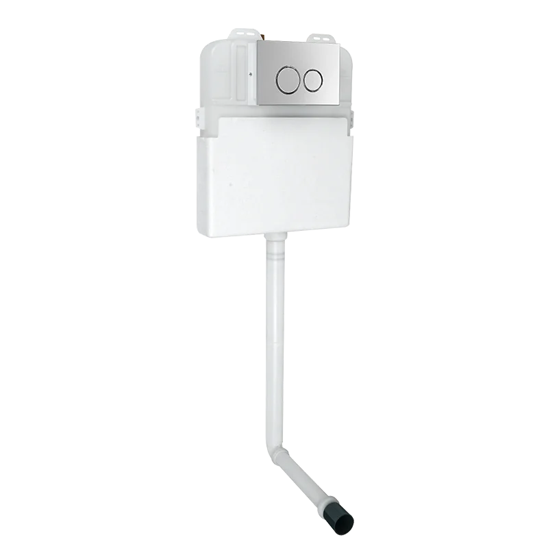 Concealed Cistern Wc Bowl Closet Wall Hung Toilet Dual Flush Concealed Plastic Cistern Float Valve With Metal Frame