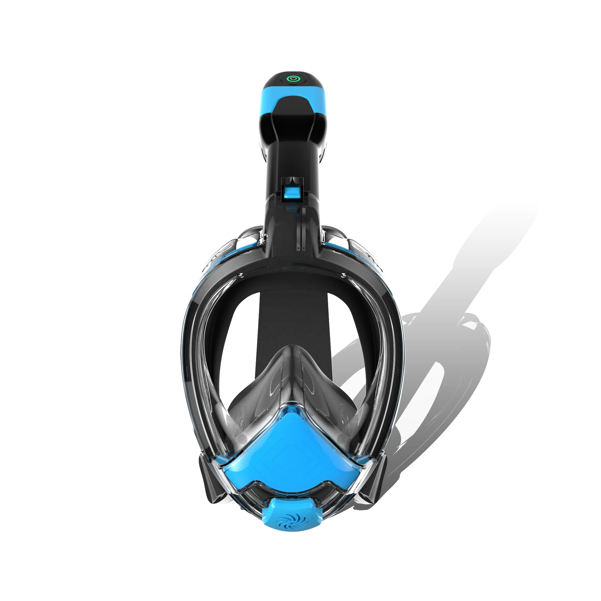 Anti-Leak anti-Fog Safety Breath Adults Diving Mask Full Face Snorkel Mask With Gopro Mount